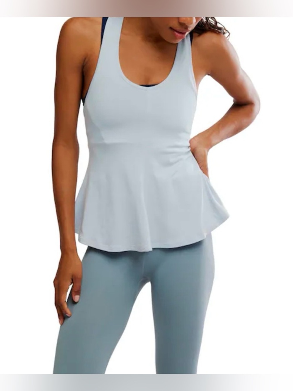 Free People Go to Smooth Swing Tank
FP Movement. NWT. Washed artic above